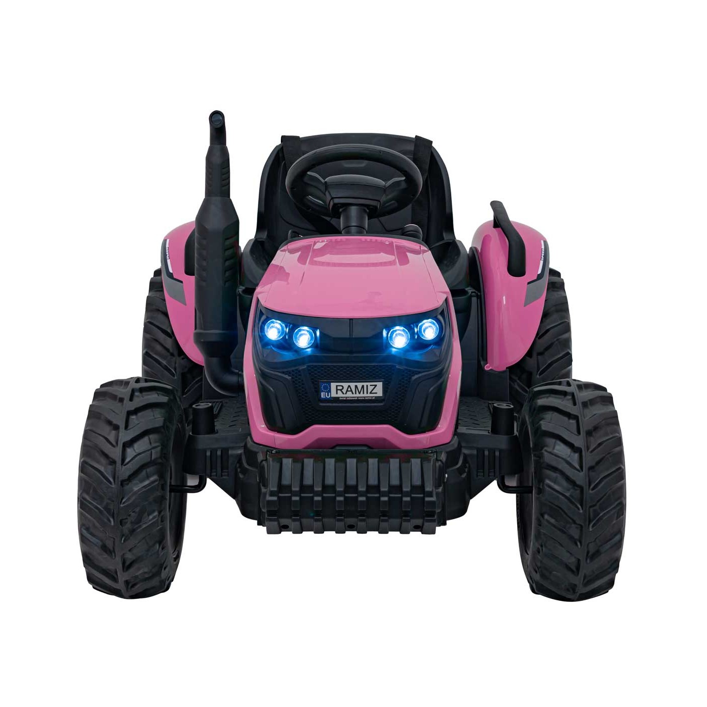 Vozidlo Traktor GROW 1804 Růžový