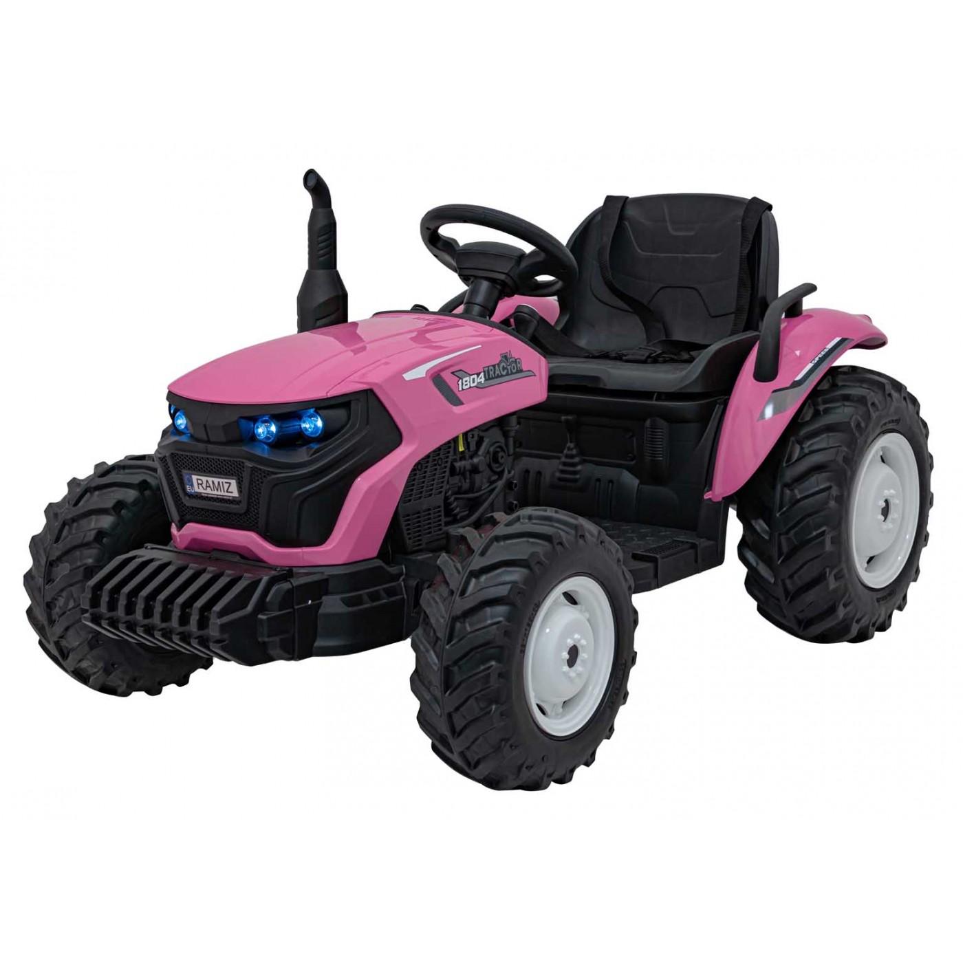 Vozidlo Traktor GROW 1804 Růžový