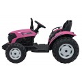 Vozidlo Traktor GROW 1804 Růžový