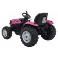 Vozidlo Traktor GROW 1804 Růžový