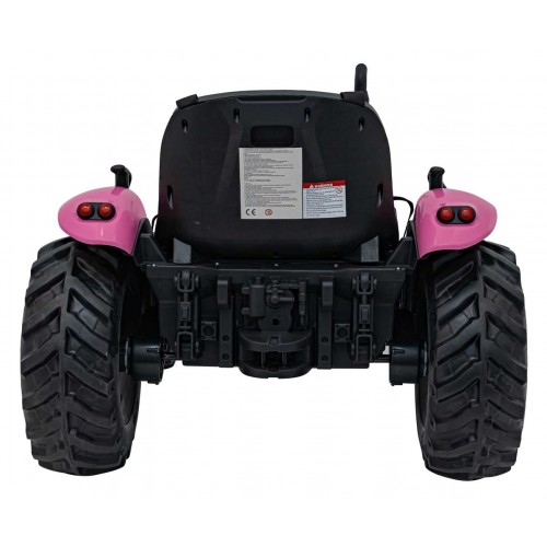 Vozidlo Traktor GROW 1804 Růžový