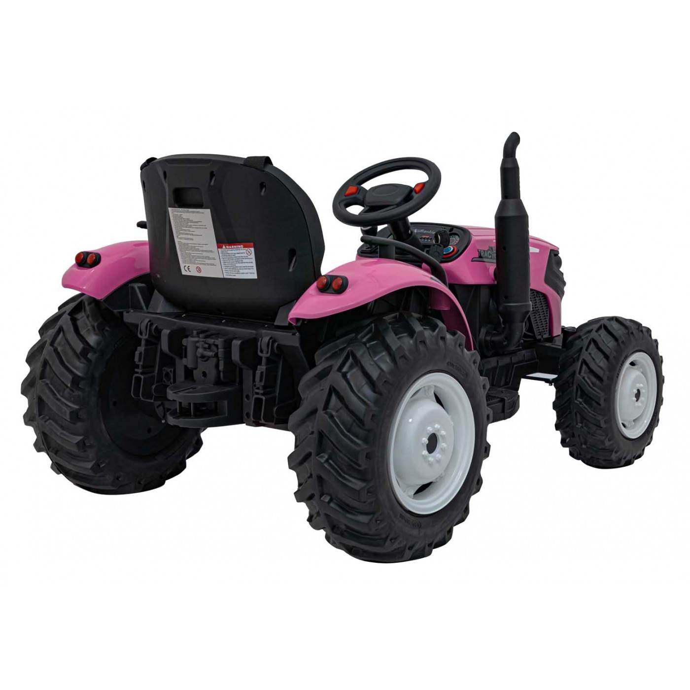 Vozidlo Traktor GROW 1804 Růžový