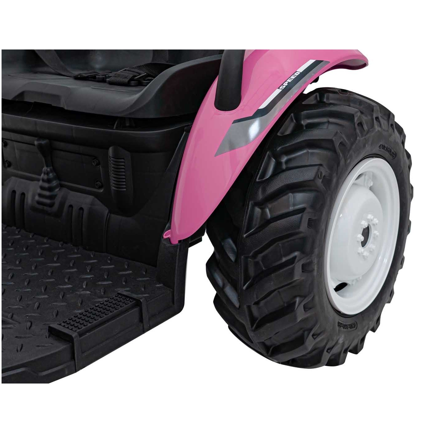 Vozidlo Traktor GROW 1804 Růžový