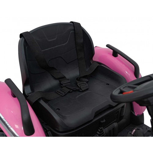 Vozidlo Traktor GROW 1804 Růžový