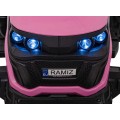 Vozidlo Traktor GROW 1804 Růžový