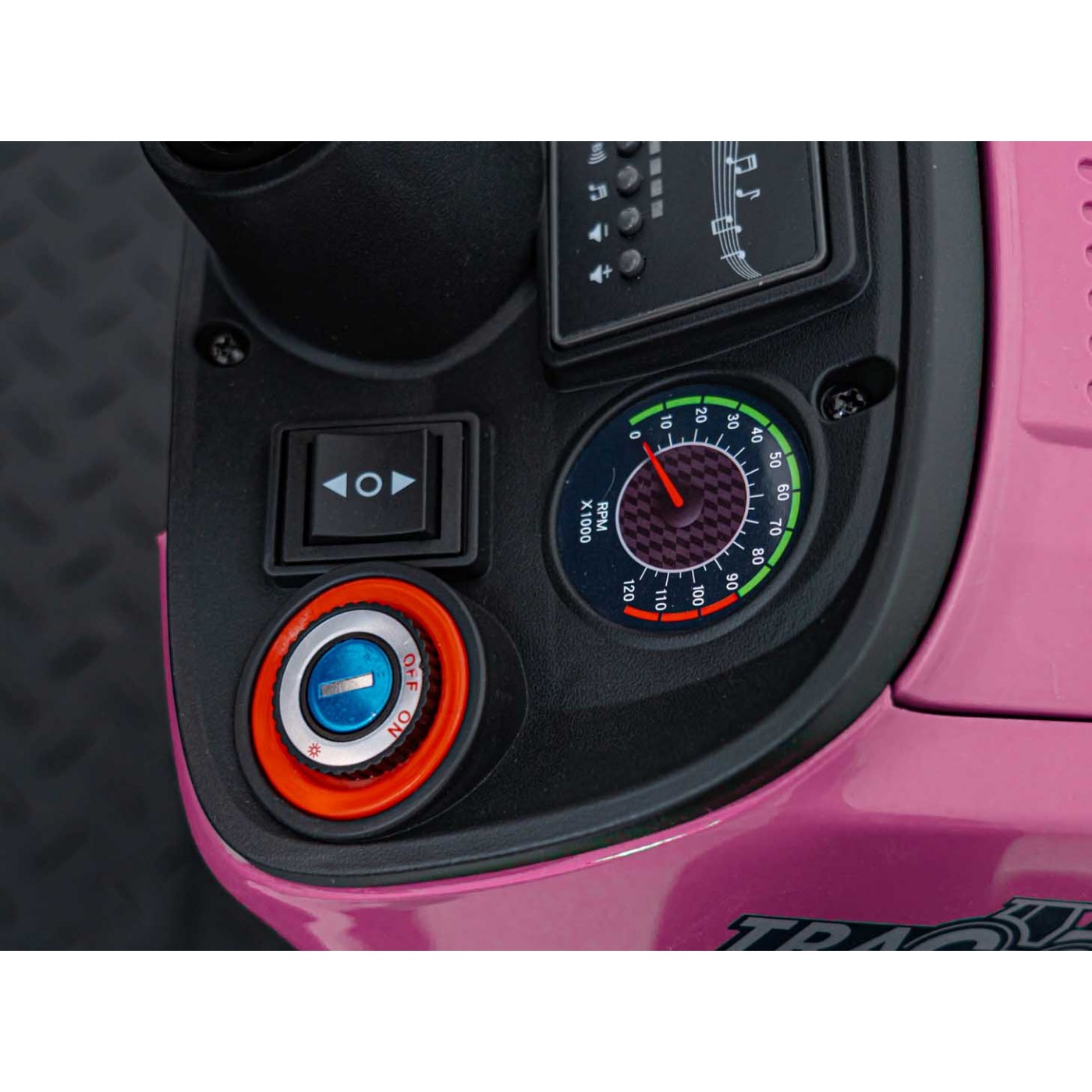 Vozidlo Traktor GROW 1804 Růžový