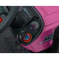 Vozidlo Traktor GROW 1804 Růžový