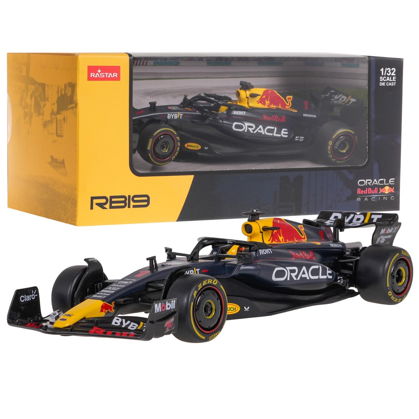 Kovové auto 1:32 Red Bull F1 RB19 RASTAR