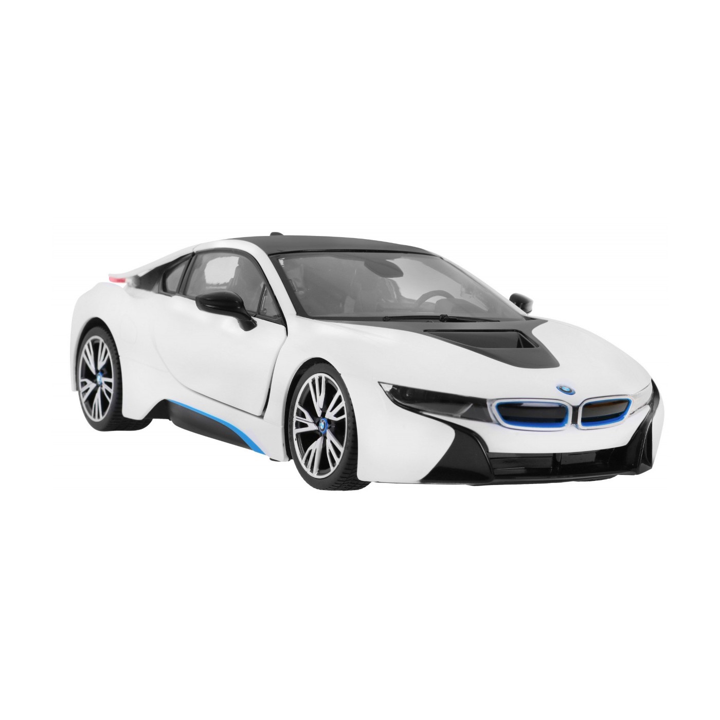 Autíčko R C BMW i8 Bílé otevřené dveře 1 14 RASTAR