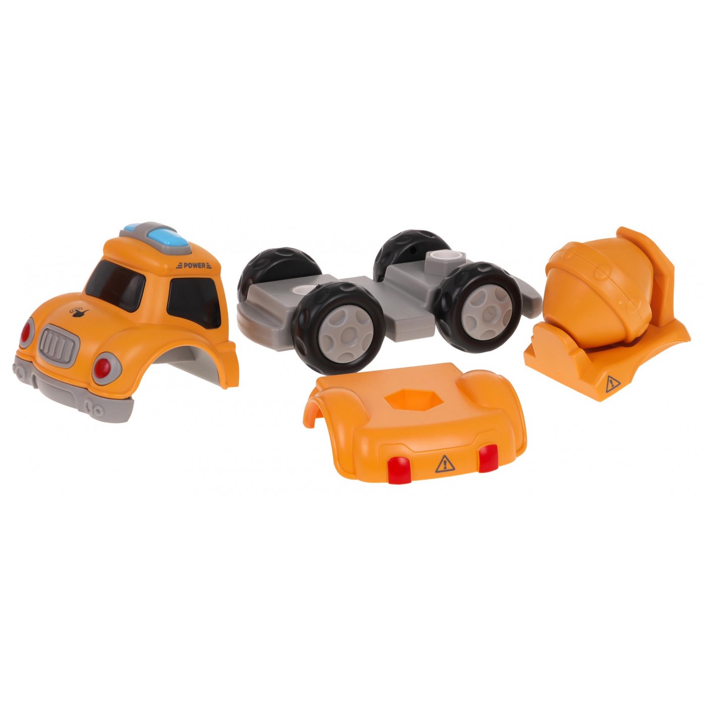 Stavební auto míchačka na beton s magnety