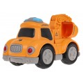 Stavební autobagr s magnety