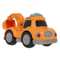 Stavební autobagr s magnety