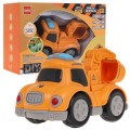 Stavební autobagr s magnety