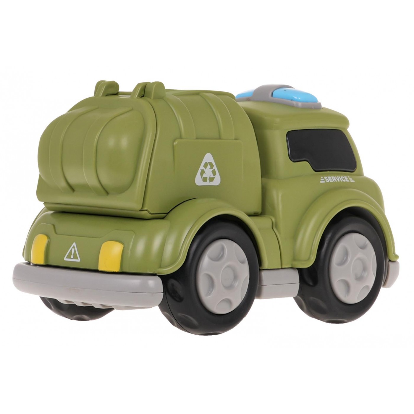 Popelářské auto s magnety