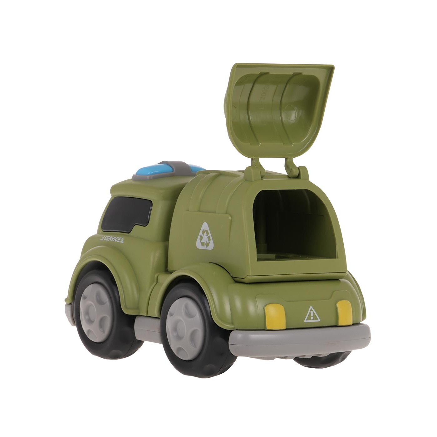 Popelářské auto s magnety