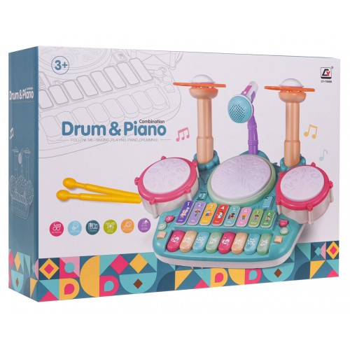Hudební sada Bicí + Piano