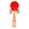 Umělecká kendama hra pro děti 3+ a dospělé dřevěná hračka + červený míč