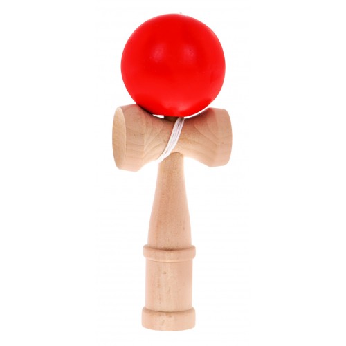 Umělecká kendama hra pro děti 3+ a dospělé dřevěná hračka + červený míč