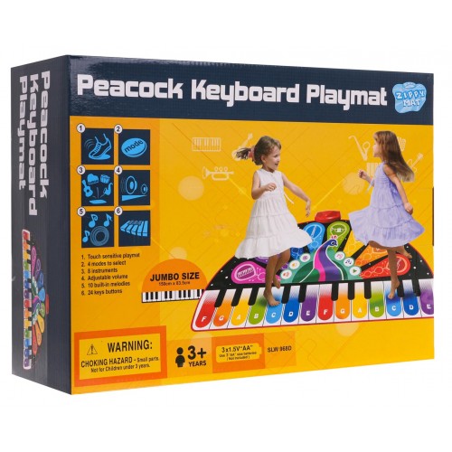 Muzikální klávesnice hudební tlapa