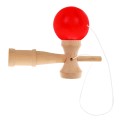Umělecká kendama hra pro děti 3+ a dospělé dřevěná hračka + červený míč