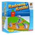 Stolní hra Veselí králíčci pro děti 3+ Mrkvový závod Rodinná zábava