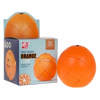 Oranžová puzzle kostka