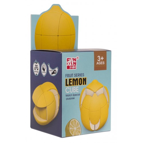 Citronová puzzle kostka