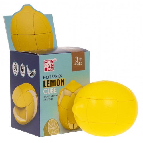 Citronová puzzle kostka