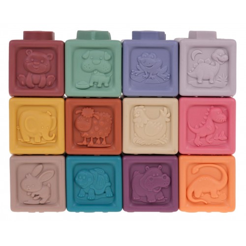 Sada Sensory Cubes Numbers 12 kusů.
