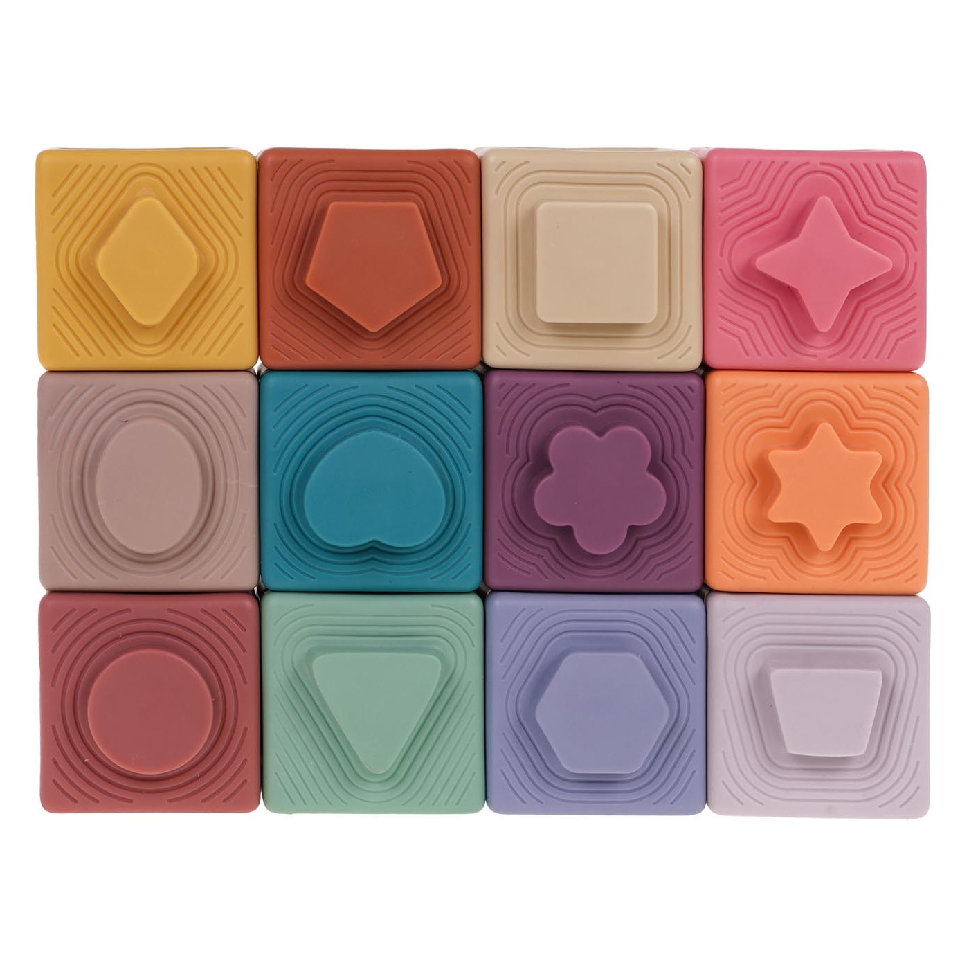 Sada Sensory Cubes Numbers 12 kusů.