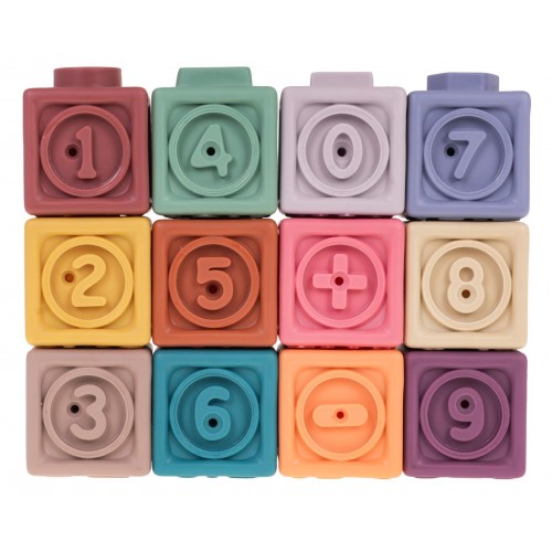 Sada Sensory Cubes Numbers 12 kusů.