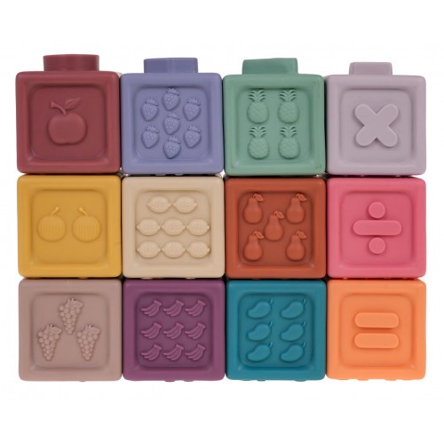 Sada Sensory Cubes Numbers 12 kusů.