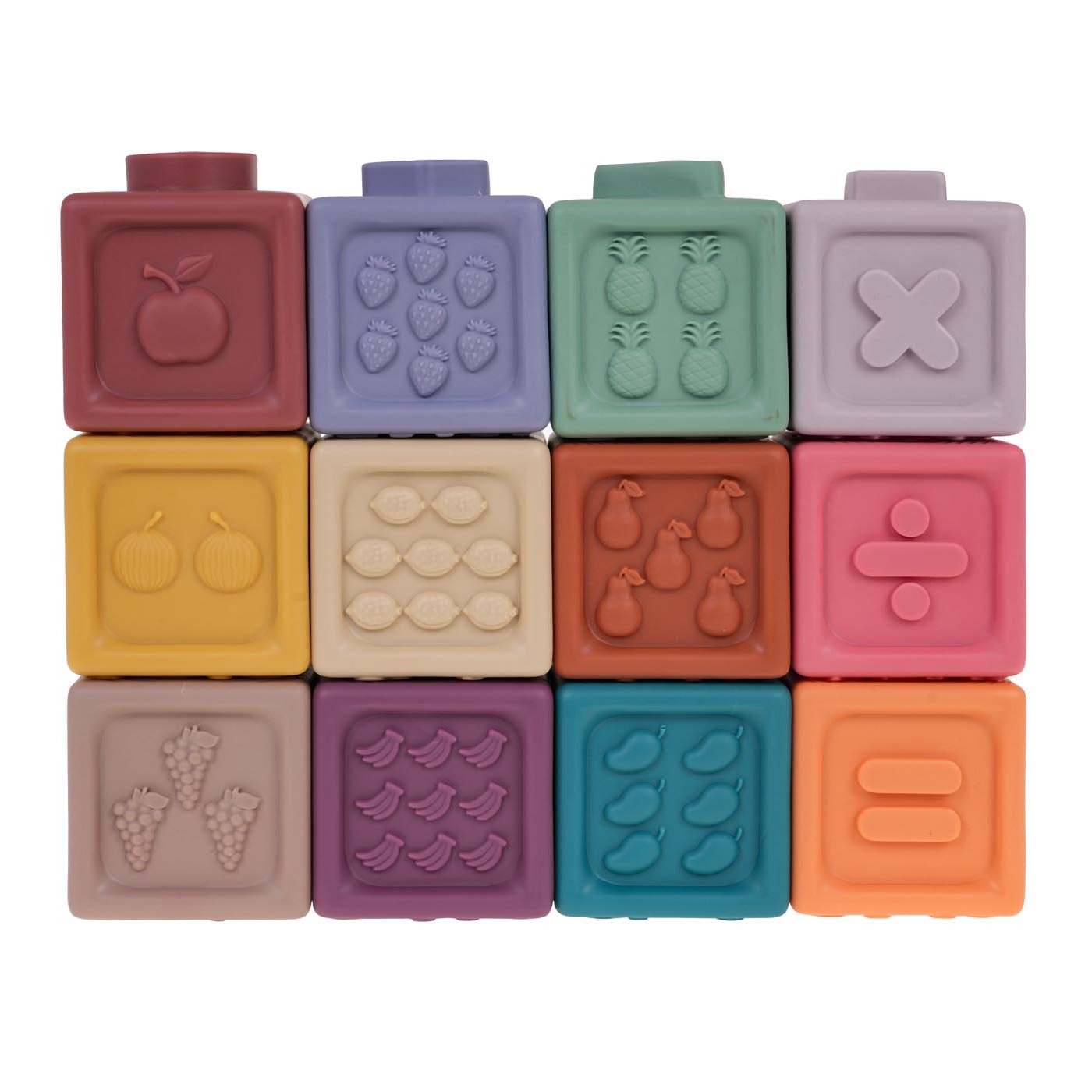 Sada Sensory Cubes Numbers 12 kusů.