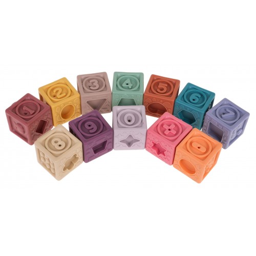 Sada Sensory Cubes Numbers 12 kusů.
