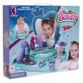 Beauty Fashion Blue Toaletní stolek + doplňky