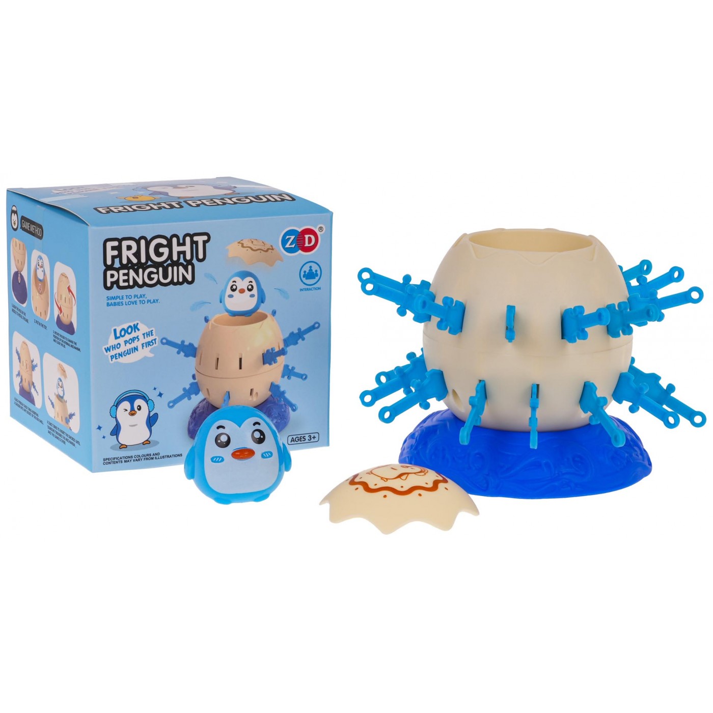 Skákací arkádová hra Penguin