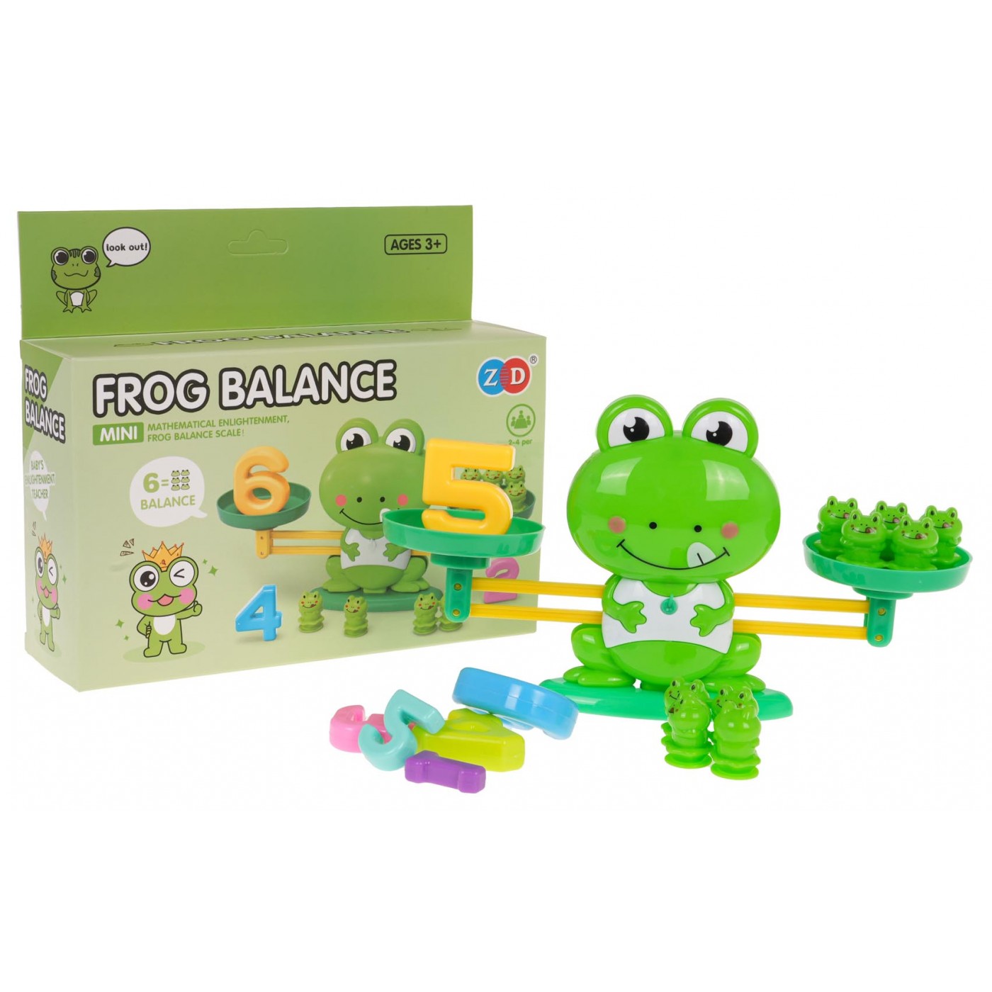 Scale Balancing Frog Arkádová hra
