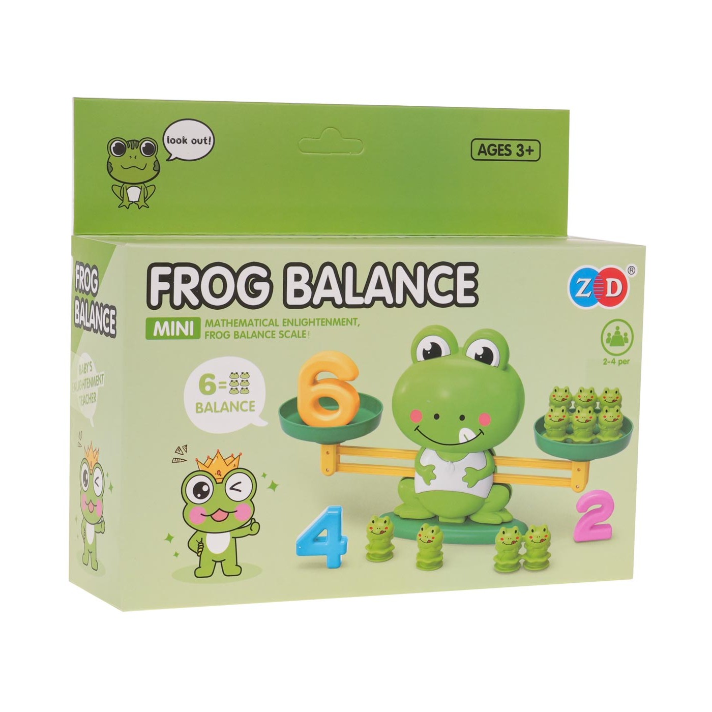 Scale Balancing Frog Arkádová hra