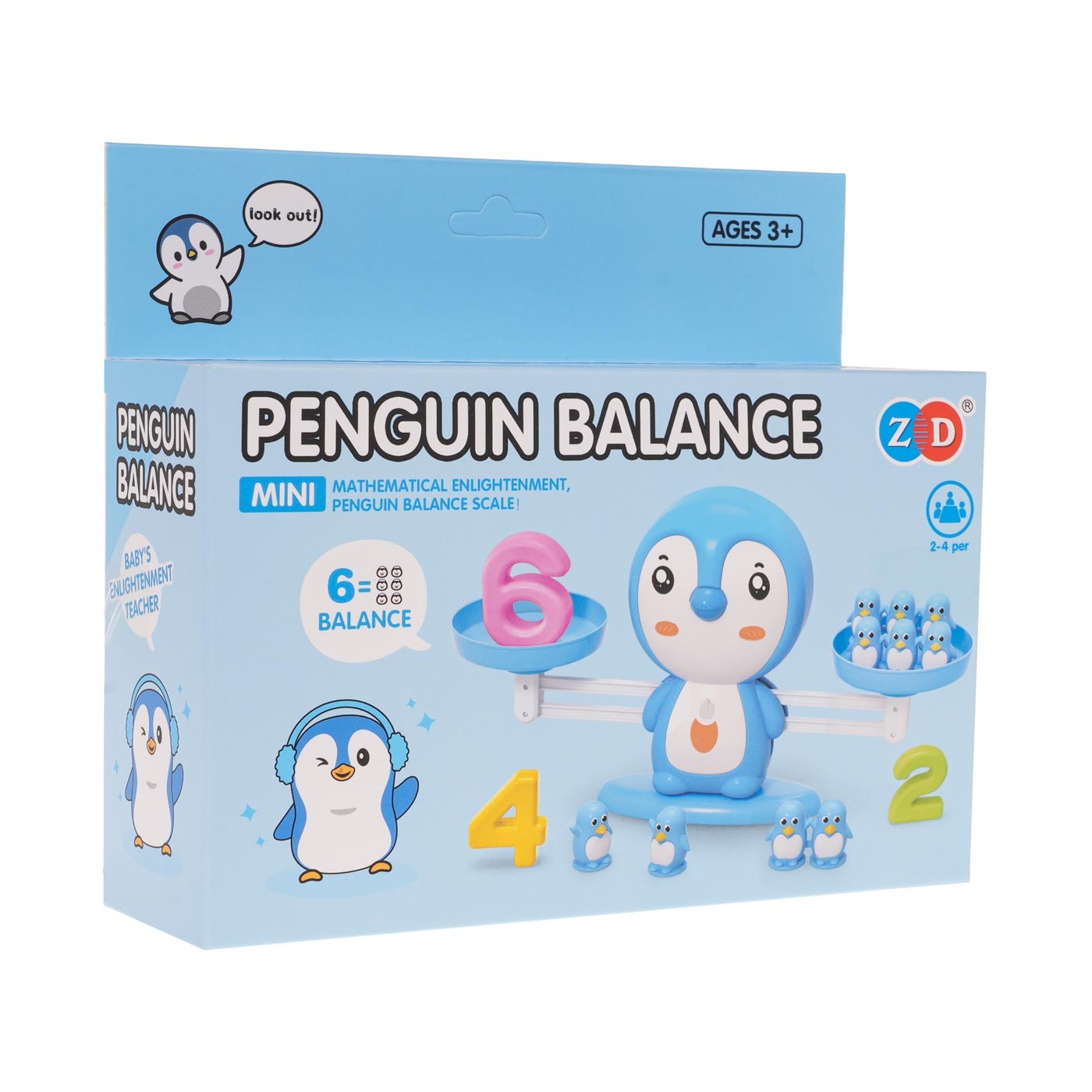 Scale and Balancing Penguin Arkádová hra