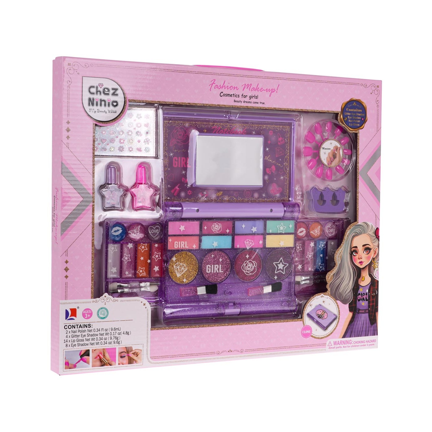 Make-up Kit se zrcadlem