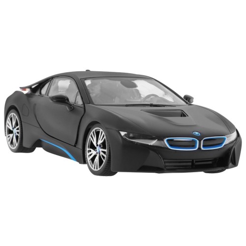 BMW i8 černé RASTAR model 1:14 Auto na dálkové ovládání + 2,4 GHz dálkové ovládání