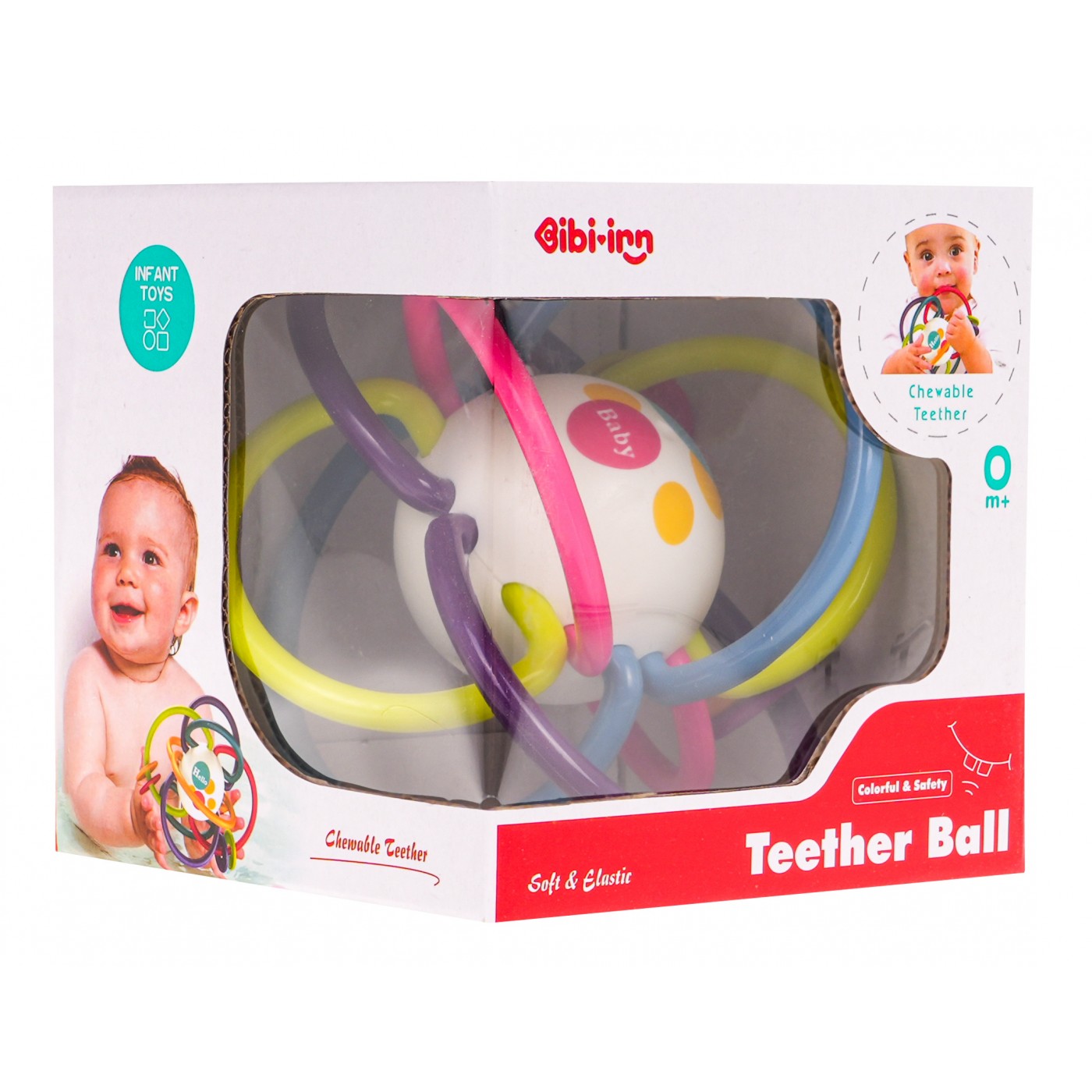 Multifunkční gumové kousátko