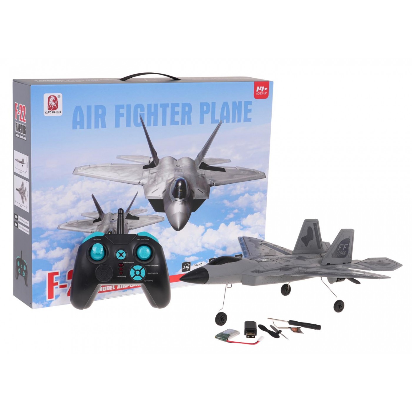 RAPTOR-22 R/C stíhací letoun