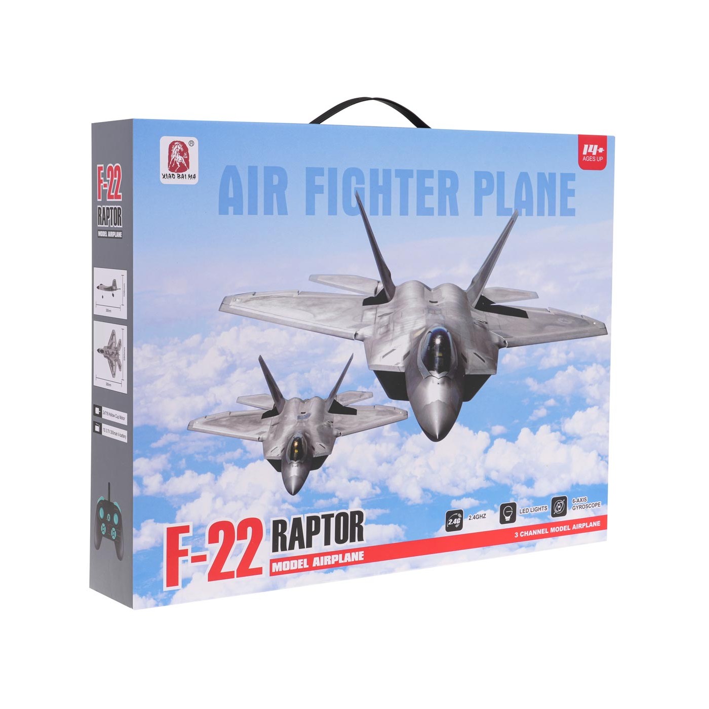 RAPTOR-22 R/C stíhací letoun
