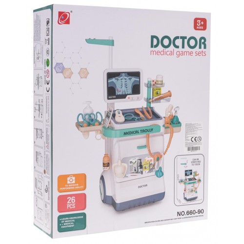 Sada doktora EKG + příslušenství