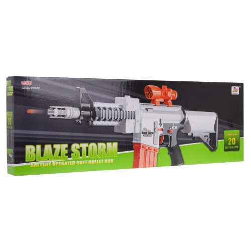 Blaze Storm Bullet Rifle bílá
