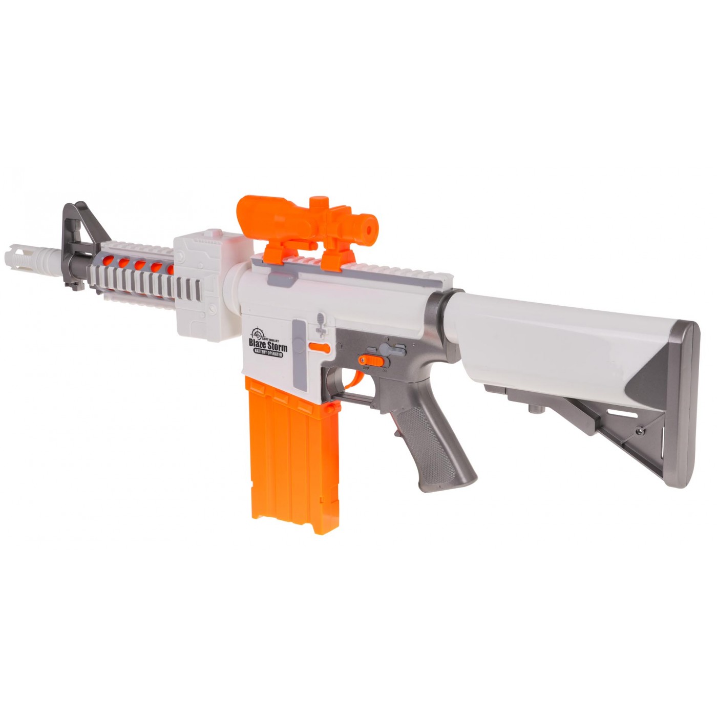 Blaze Storm Bullet Rifle bílá