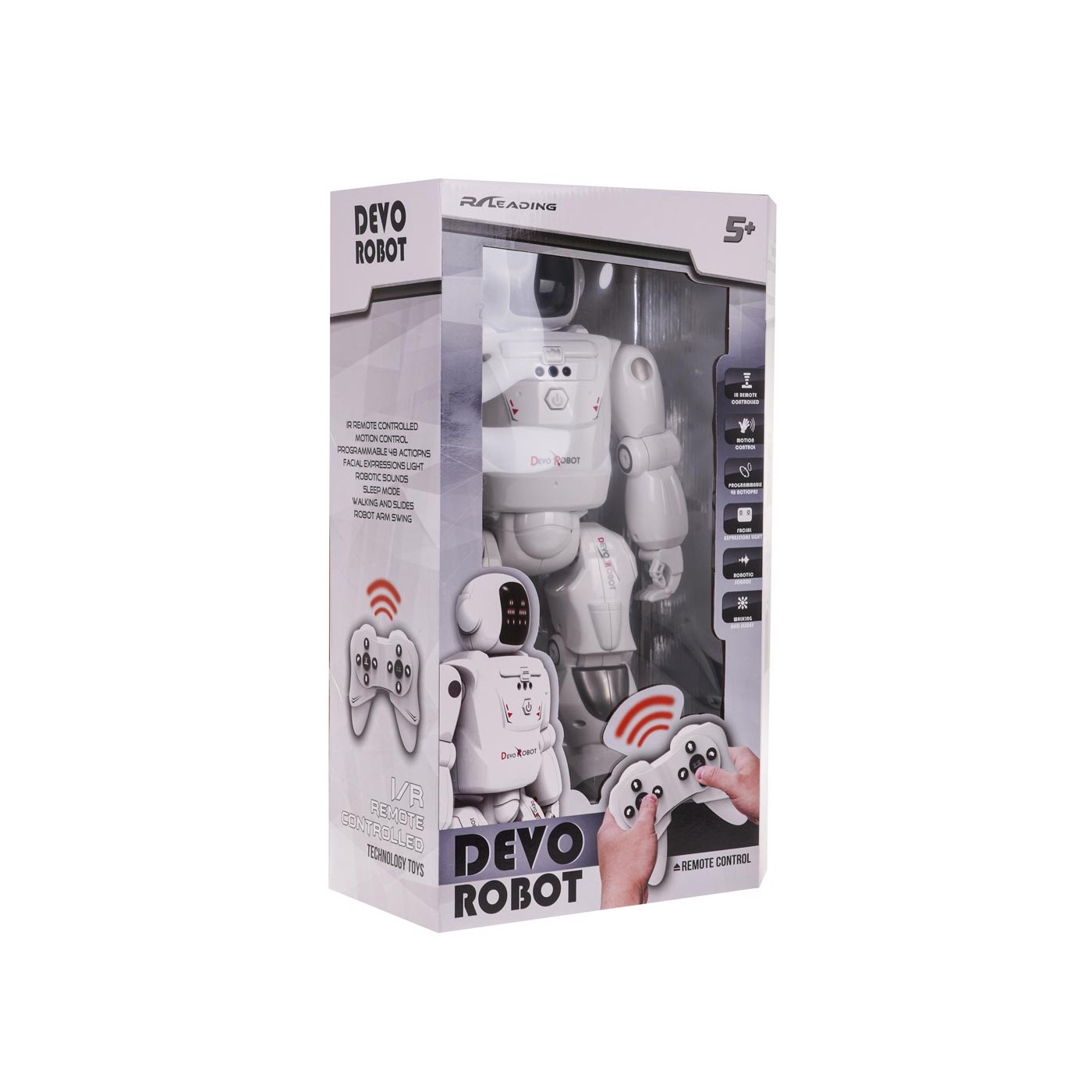 MEGA Robot R/C White