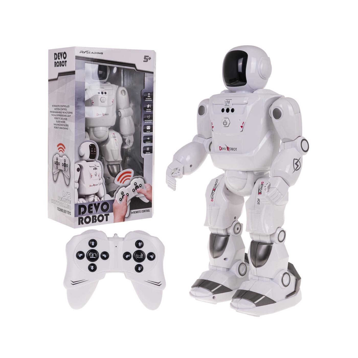MEGA Robot R/C White