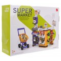 MEGA supermarket s nákupním košíkem + příslušenstvím